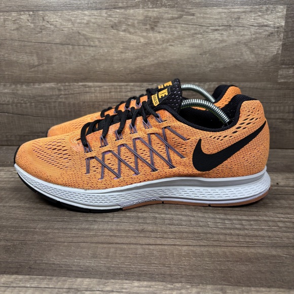 Nike Zoom Pegasus 32 Orange Womens US Size 9 EUR 40.5 749344-805 Running Shoes - Picture 4 of 10
